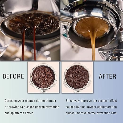 Tilbehør til kaffedispenser, aluminiumhåndtak, innebygd magnet