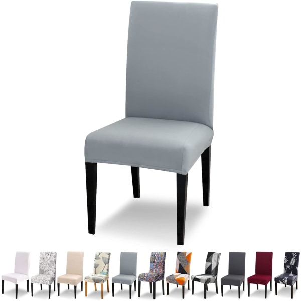 Stretch Chair Cover Set of 6 Dining Chair Cover Universal Washabl