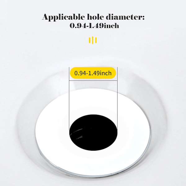 Svart Pop-up Avloppssil Svart Pop-up Avloppssil Badrumshandfat Stopper Rostfritt Stål