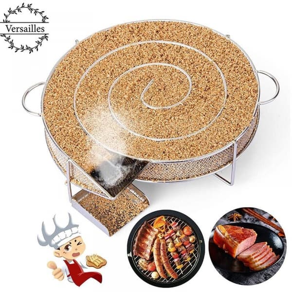 1 stk. koldrøgsgenerator til ryger, rygning af kød, fisk, grill