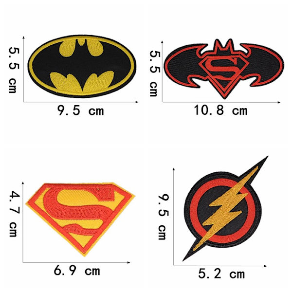 21 stk Marvel datamaskin broderilapp broderiklut klistremerke