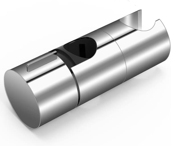 1 st duschhållare, 18-25MM justerbar diameter, krom + ABS