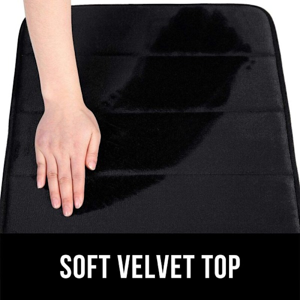 Badmatte Sklisikker Absorberende Badmatte Vanntette Badmatte - 40 x 60