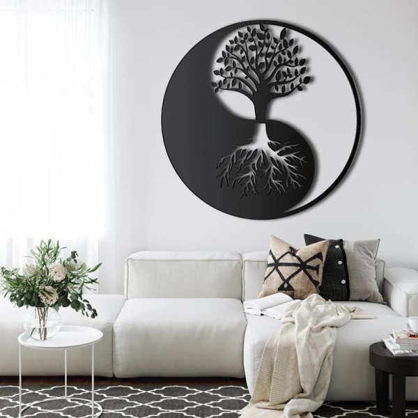 Metal Wall Art, Metal Tree of Life Wall Art, Metal Tree Family Si