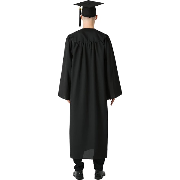 Studentklänning och cap för vuxna L 2023 unisex