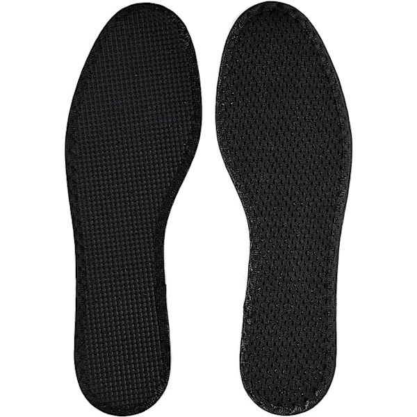 Deodorant Insoles - Sorte Deodorant Insoles for Menn - Absorberende og Luktbestandige - Pustende