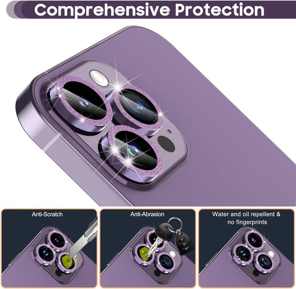 Bakre kameraskydd för iPhone 14 Pro/14 Pro Max Photo Protecto
