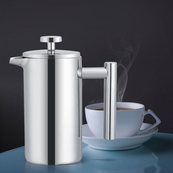 350 ml dobbeltlags rustfrit stål kaffekande