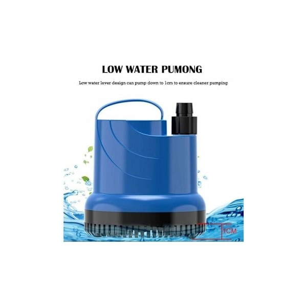 Mini vesipumppu upotettava pumppu 2500 L/H 40W 230V kellarin tyhjiö