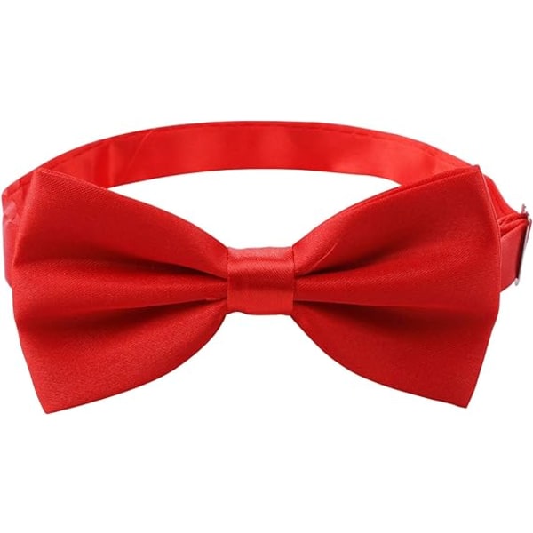 Herr Bow Tie för Bröllopsfest - Solid Color Justerbar Smoking B