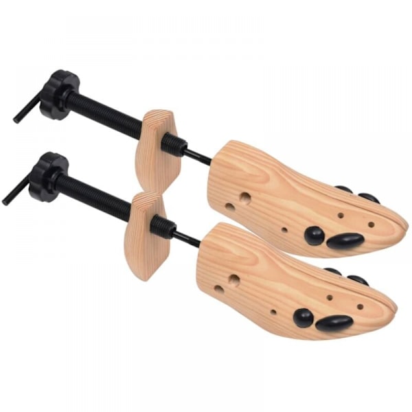 2PCS Skosträckare Storlek 39-41 Massivt Tall, Massivt Trä Skostretch