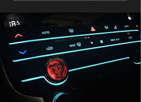 Nøglefri adgang til bil, motorstart, stop-knap, dæksel til Jaguar