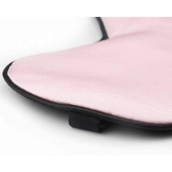 Sleep and Travel Mask (Pink, Adult) Pure Natural Silk (Healthy an