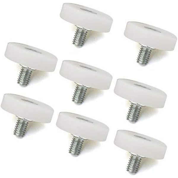 8 st plastnylon spårrulle