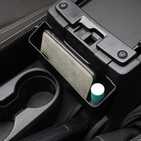 Til Jeep Center Console Organizer, Armrest Opbevaringsbakke Telefon Hol