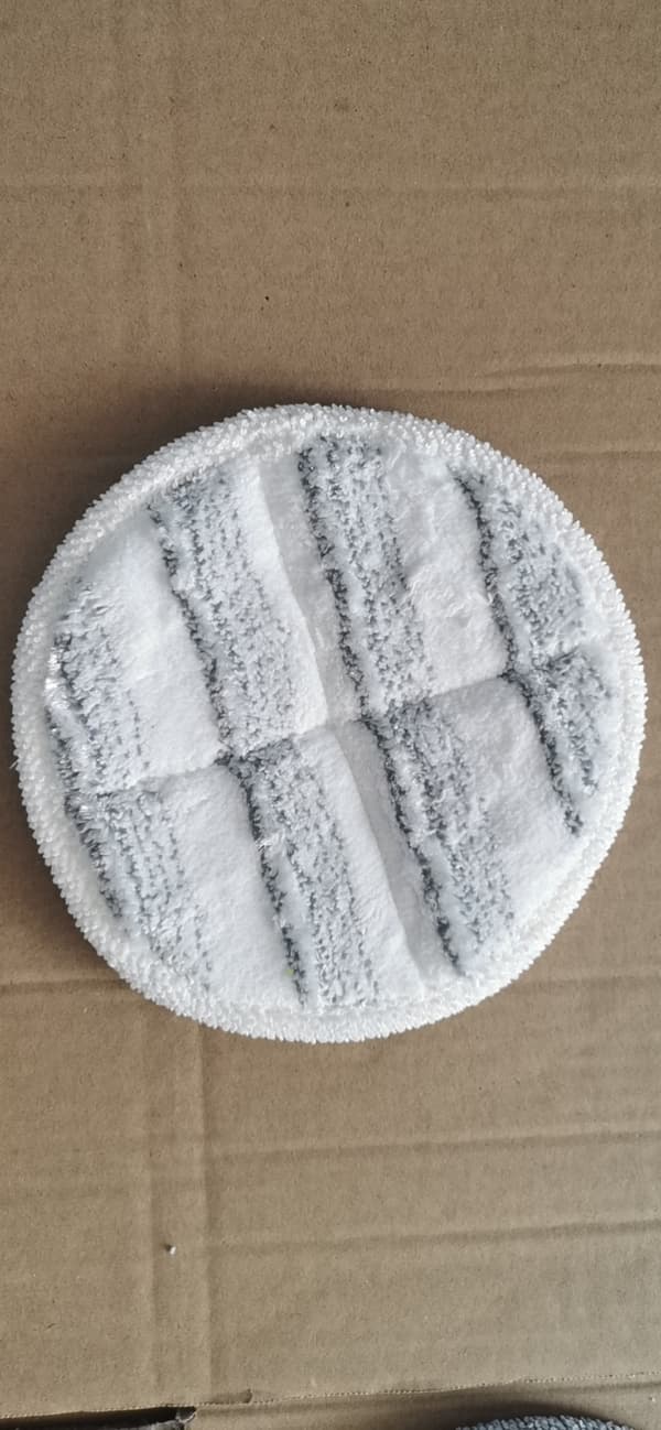 Grå + Hvid - 4 stk. - Diameter 16cm-16.5cm, elektrisk moppehoved