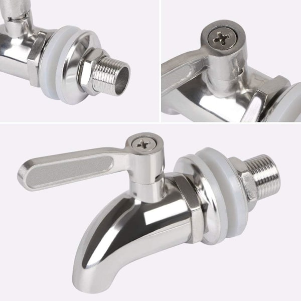 Tøndehane, 16mm drikkevare dispenser, ølhane, vinkran -