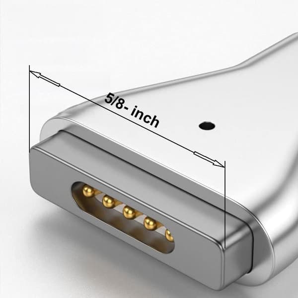 USB C till magnetisk adapter, typ C till 2 magnetiska T-huvud PD 100W Fa