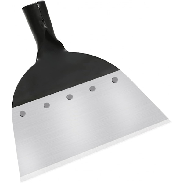 1 stk Multifunksjonell hagerengjøringsspade i stål 21,5 cm flat spade