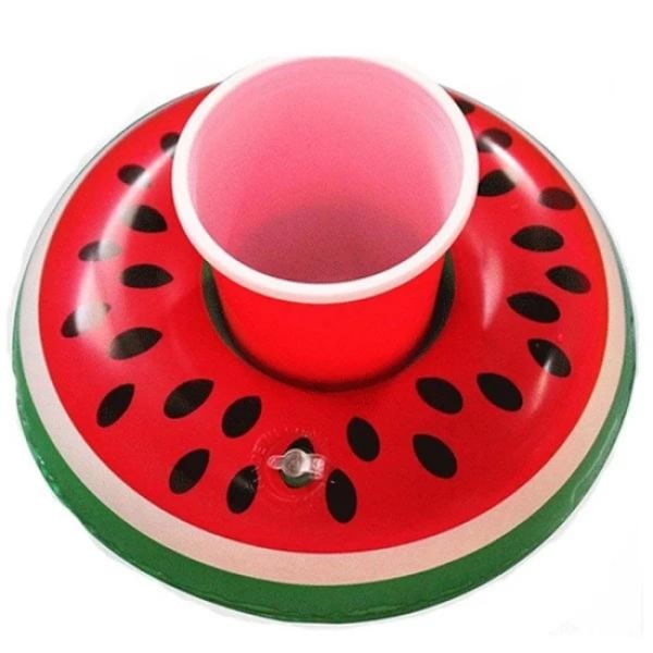 3-pack Gröna Vattenmelonburk Hållare Pool