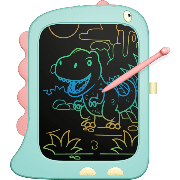 Lasten tabletti 2 3-vuotiaalle lasten lelulle, LCD kirjoitustabletti, sininen
