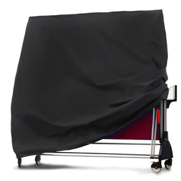 Skyddande överdrag för pingisbord 210D Oxford 165x70x185cm Svart