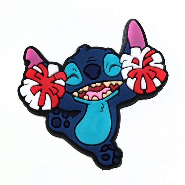 22 stk. sko charms sko tilbehør sko charms Stitch sko tilbehør til Clog sko og armbånd børns fødselsdagsfest gaver