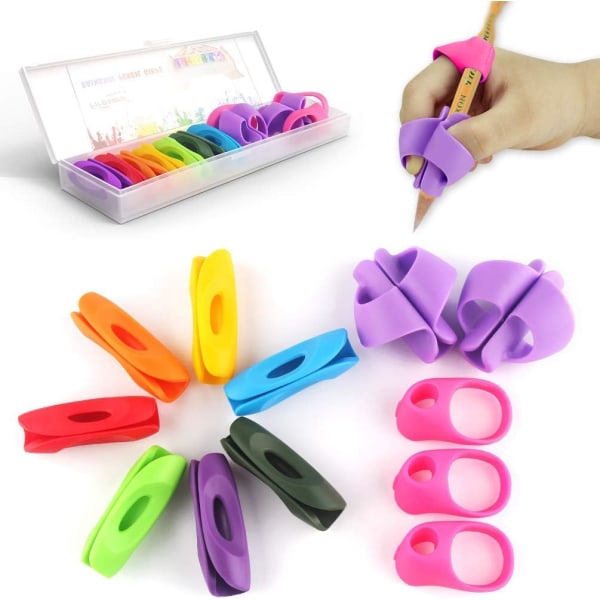 Blyantsgreb, Nyt Ergonomisk Design Regnbue Blyantsgreb til Børn,
