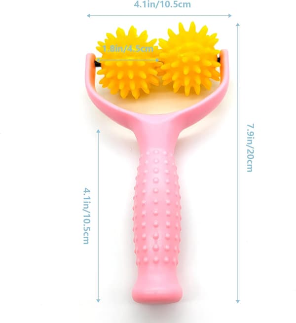 Massage Roller för Celluliter (Rosa, Gul) Massage Roller med H