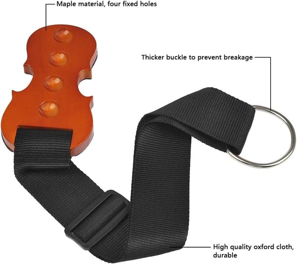 Cello Stopper Antiskli Stativ Stopp Massivt Treholder for Cello Anc