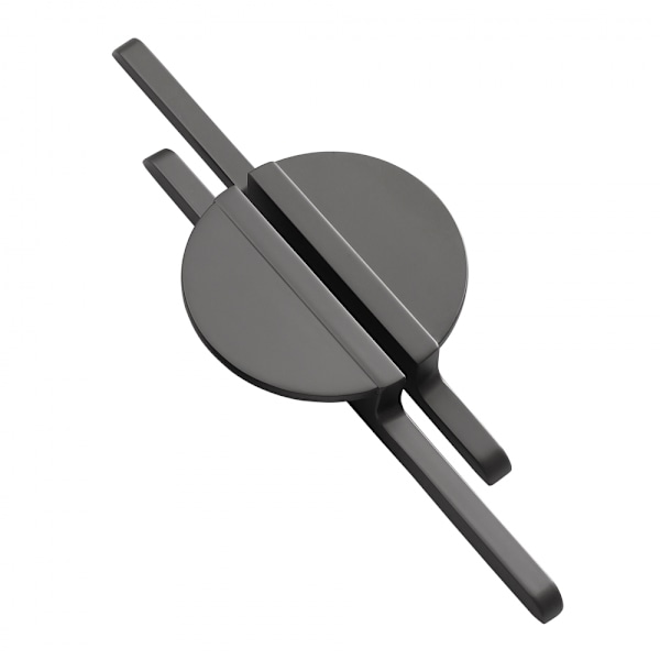 2-pack köksmöbelhandtag, längd 190 mm, grå