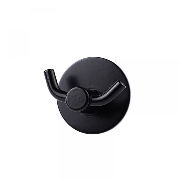 Mustat pyyhekoukut, (45mm45mm) 4 kpl Liimakoukut Seinäkoukut 304 Ruostumaton