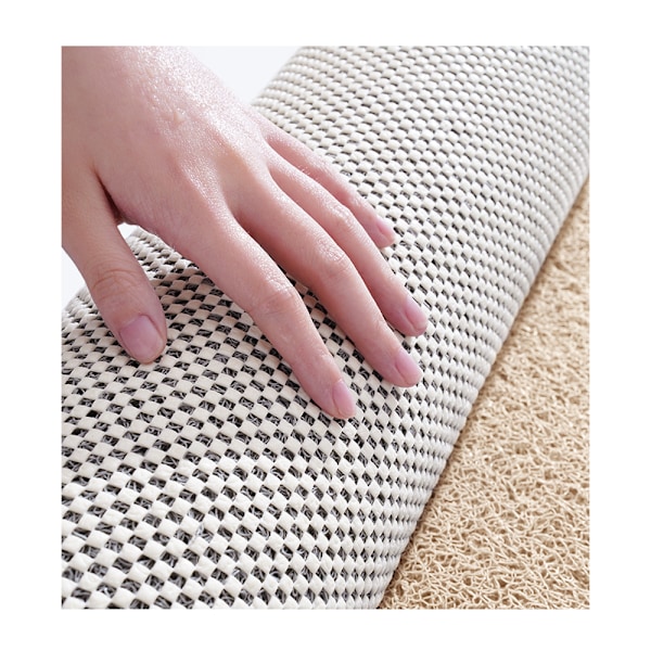 1 kpl (40x80 cm, beige) Liukumaton suihkumatto, jossa tyhjennysreiät, nopea