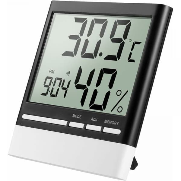 Elektronisk innendørs digital hygrometer-termometer, trådløs digital hygrometer