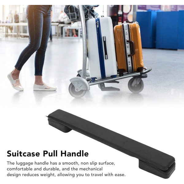 2pcs Suitcase Handle, 20cm Length Plastic Luggage Pull Handle Rep