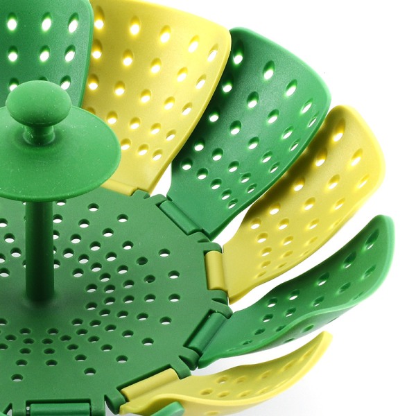 Foldable steam basket - Green