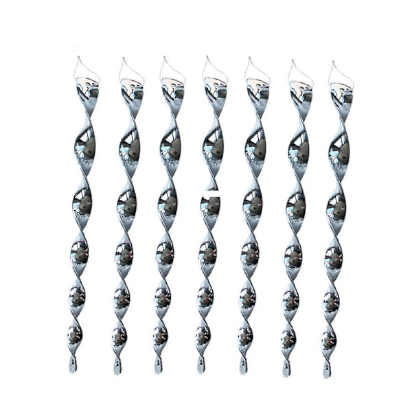 12 stk fugleskremmer, reflekterende lysende spiral, reflekterende fugl