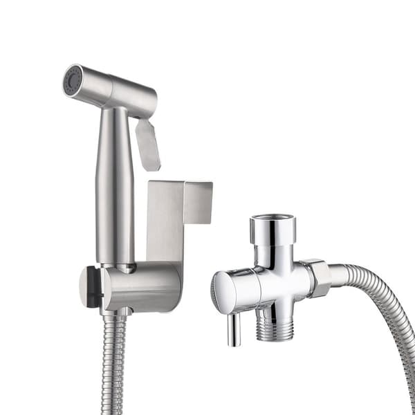 Toiletshower-sæt Termostatisk brusebadsblander med håndbruser til