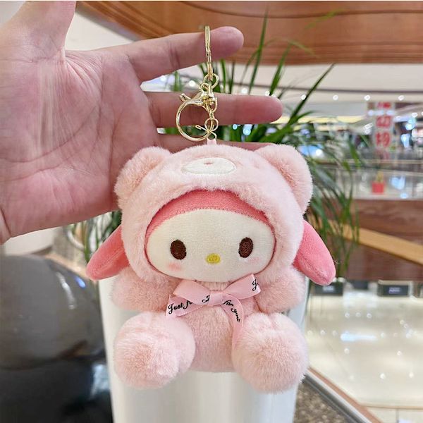 Pehmoinen avaimenperä kawaii sanrio anime-sarjakuva riipus tarvikkeet cu