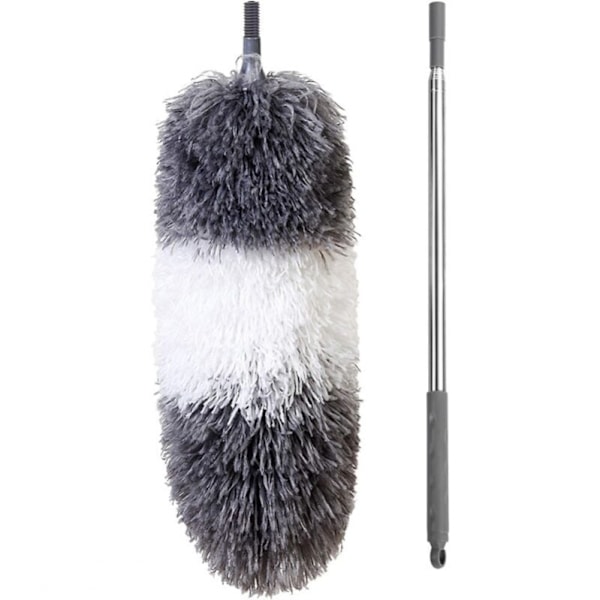 140cm Telescopic Duster, Cobweb Duster, Wolf Head Washable Foldab