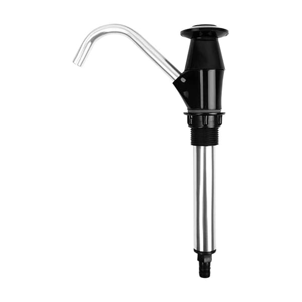 Svart handpump för diskho, husvagn, husbil, båt, husbil
