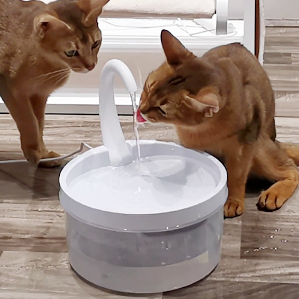 Kattvattendispenser, Automatisk Vattenfontän, Hygienisk Cool Drin