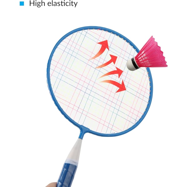 Badmintonset för barn, 1 par lätta badmintonracketar för barn