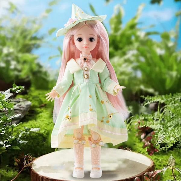 3 set prinsessklänningar 30cm docka modeklänning nya kläder byte