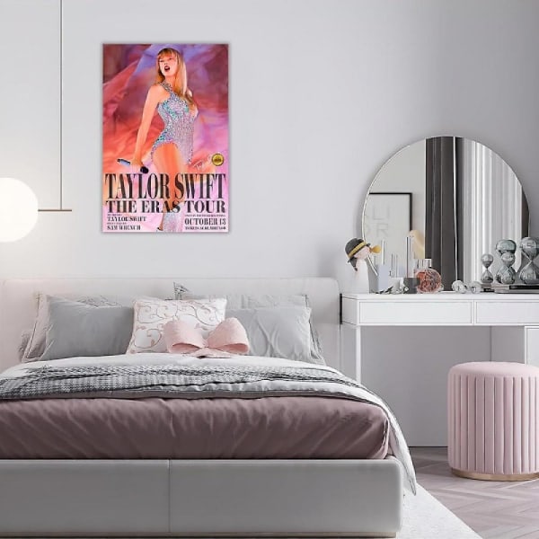 Taylor Swift The Eras Tour Poster Fans Present Väggkonst 13 oktober W