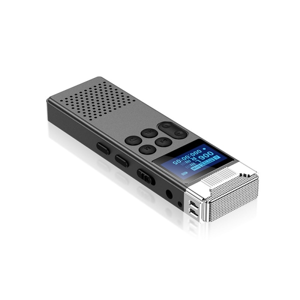 Digital inspelare med uppspelning, 16GB uppladdningsbar USB MP3-skiva