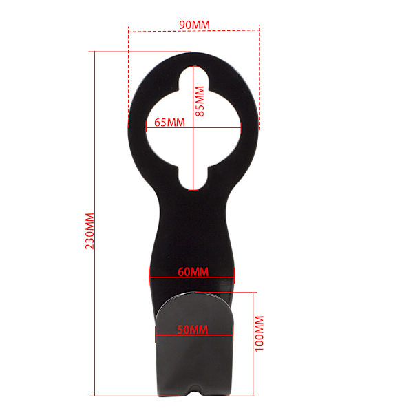 Hageslangeholder for veggmontering - Ideell plassbesparende