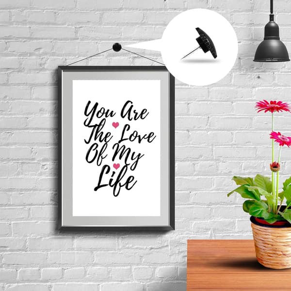 100 stk 12 mm (svart) trykknapper, små plast trykknapper papir