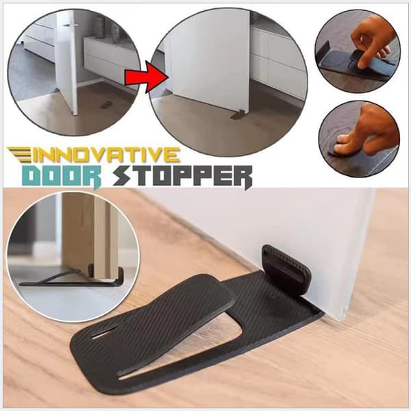 Mørk Den innovative dørstopper til foråret vil