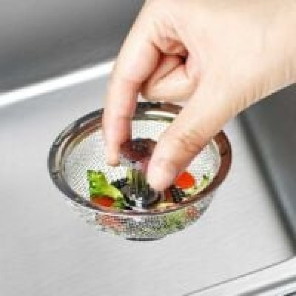 Diskfilter, Diskbänkpropp, 2x Rostfritt Stål Köksdiskfilter